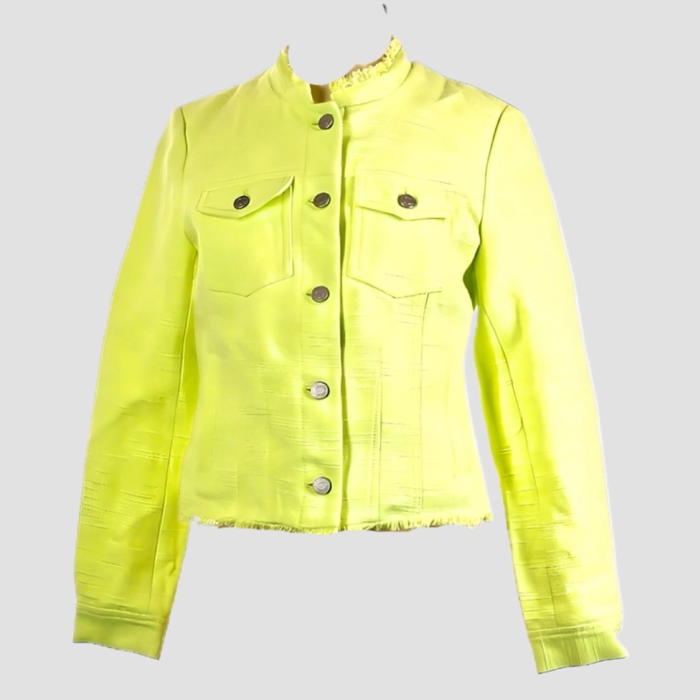 NWOT Banana Republic Citron Cropped Jacket Size 2